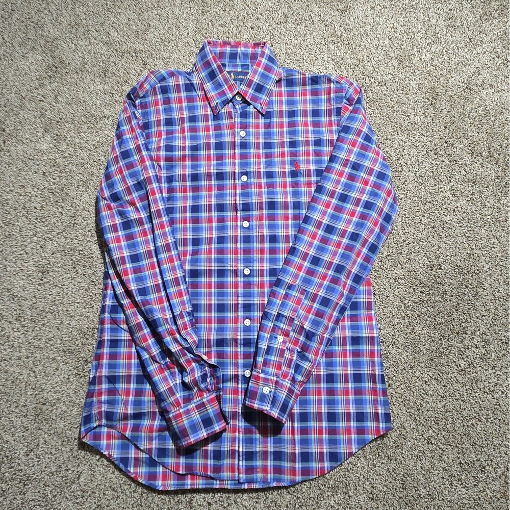 Polo Ralph Lauren Men's Dress Shirt 100% Cotton Size Small